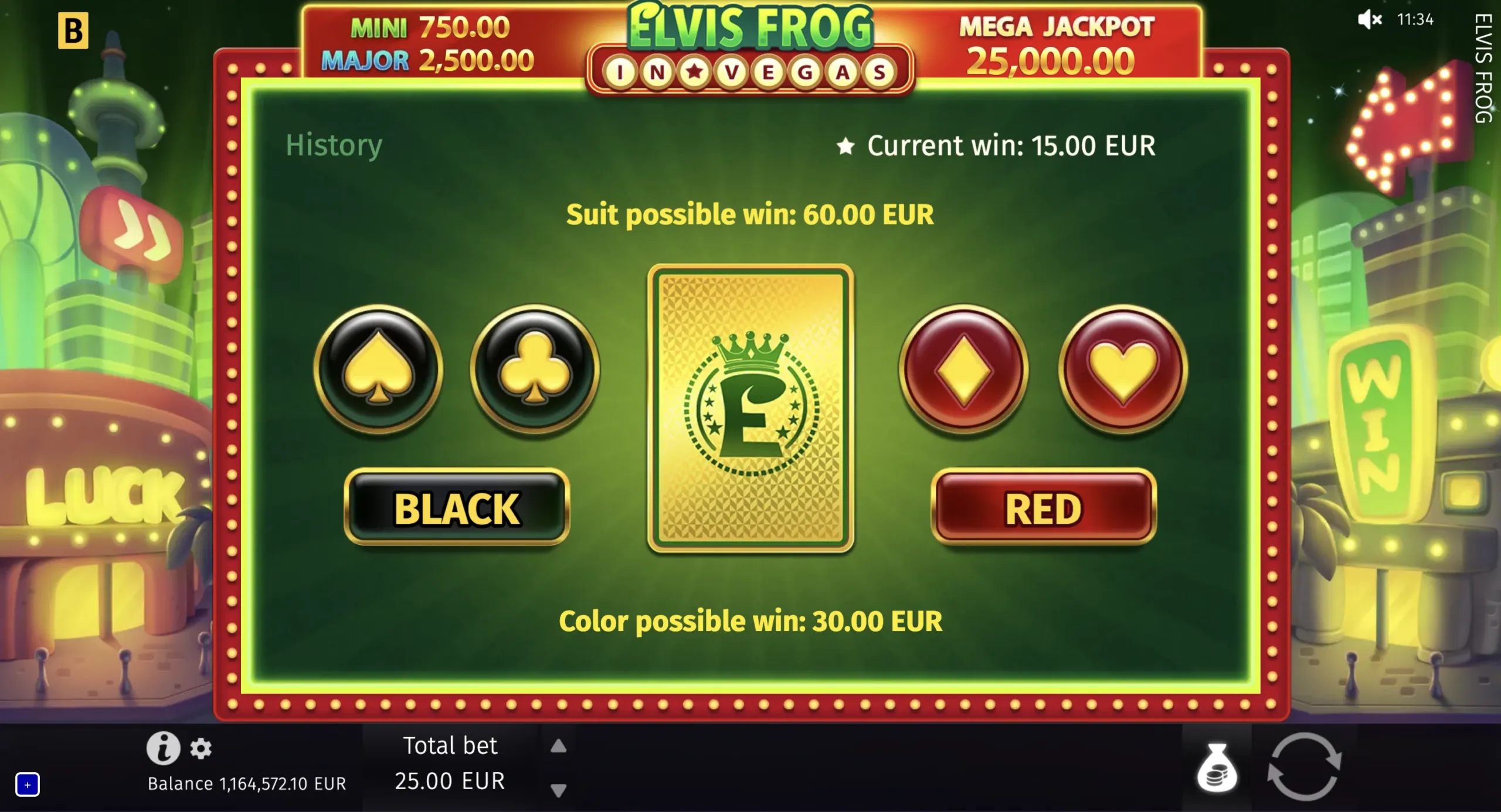 Elvis Frog in Vegas gameplay screenshot 1